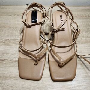 Torrid Tan Strappy Sandals